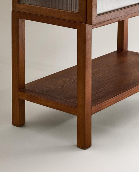 APARADOR MADERA FRESNO PUERTAS VIDRIO