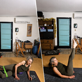 La rutina de Pilates con pelota que ayuda a ganar fuerza, equilibrio y movilidad a partir de los 70