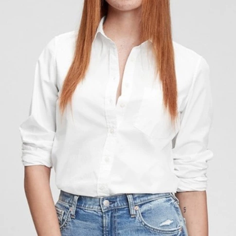 Gap Camisa de manga larga de mujer
