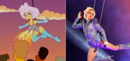 No, Los Simpson no predijeron la actuación de Lady Gaga anoche en la Super Bowl. Cazadores de Fakes 