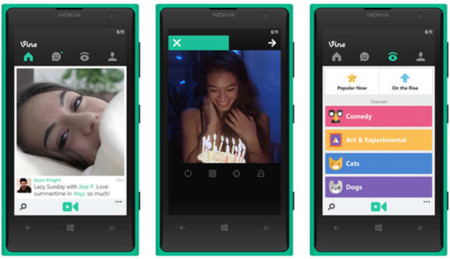 Vine llega a Windows Phone