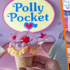 Ya abrió el Polly Pocket Café en Monterrey: muñecas gigantes, postres de colores y pura nostalgia noventera