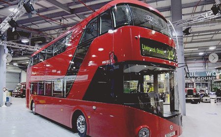 Los icónicos autobuses rojos de dos plantas de Londres serán eléctricos