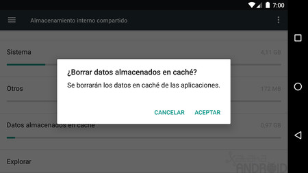 Cómo borrar la caché de Android y qué conseguimos con ello