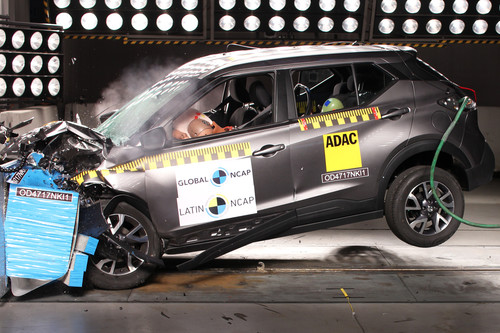 Un auto de cero estrellas en Euro NCAP podría conseguir hasta cuatro con Latin NCAP