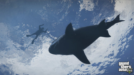 Rockstar libera cinco nuevas imágenes de 'Grand Theft Auto V'. Protagonistas, aviones y submarino incluidos