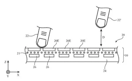 visionOS仮想キーボード特許