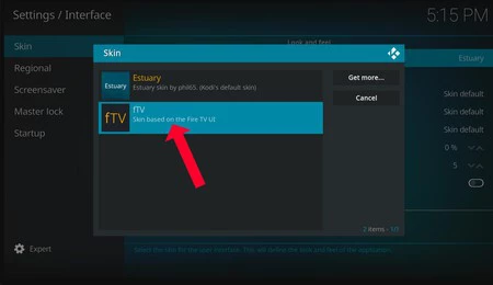 Kodi Personalizar Skin