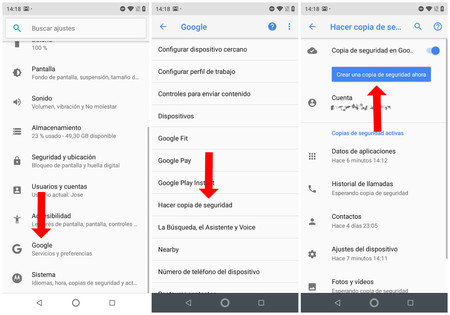 Querer María Automatización Cómo hacer una copia de seguridad completa de un móvil Android