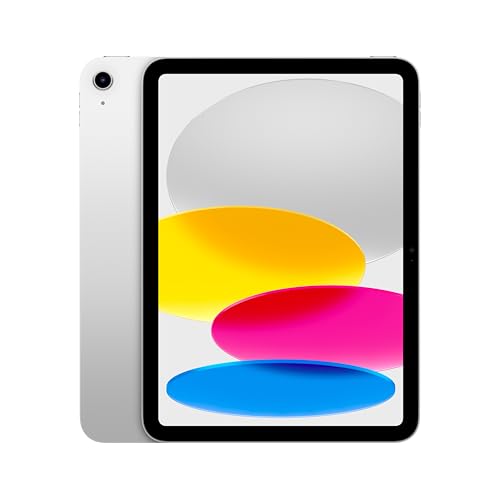 Apple iPad de 11 Pulgadas: Chip A16, Modelo de 11 Pulgadas, Pantalla Liquid Retina, 128 GB, Wi Fi 6, cámaras Frontal y Trasera de 12 Mpx, Touch ID, autonomía para un día Entero – Plata