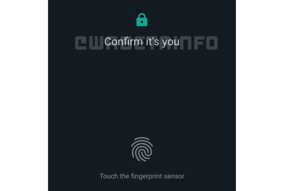 WhatsApp permitirá iniciar sesión en el navegador usando tu huella dactilar