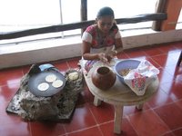Tortitas de maíz mexicanas