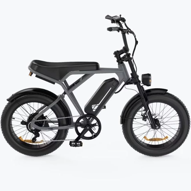 Bicicleta Eléctrica Fat Bike E-Bike 20 Pulgadas Urbana y Ocio
