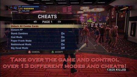 'Dead Rising 2: Off the Record' nos ofrece un alto grado de personalización gracias al modo debug... pero en DLC de pago
