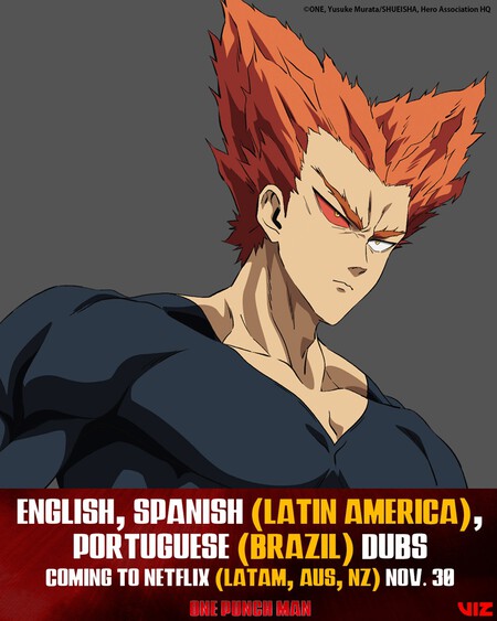 One Punch Man Doblaje Latino Tres Estreno