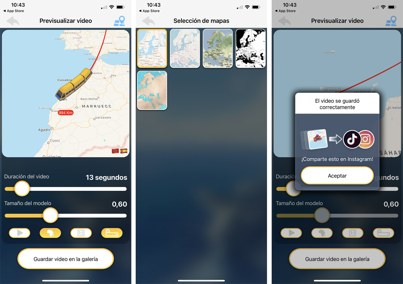 Mapa Animado Ruta Cómo crear un mapa animado de tus viajes con la app 'TravelBoast'