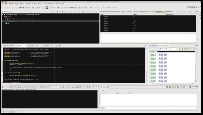 Configurar un entorno de desarrollo para el Kernel con Eclipse