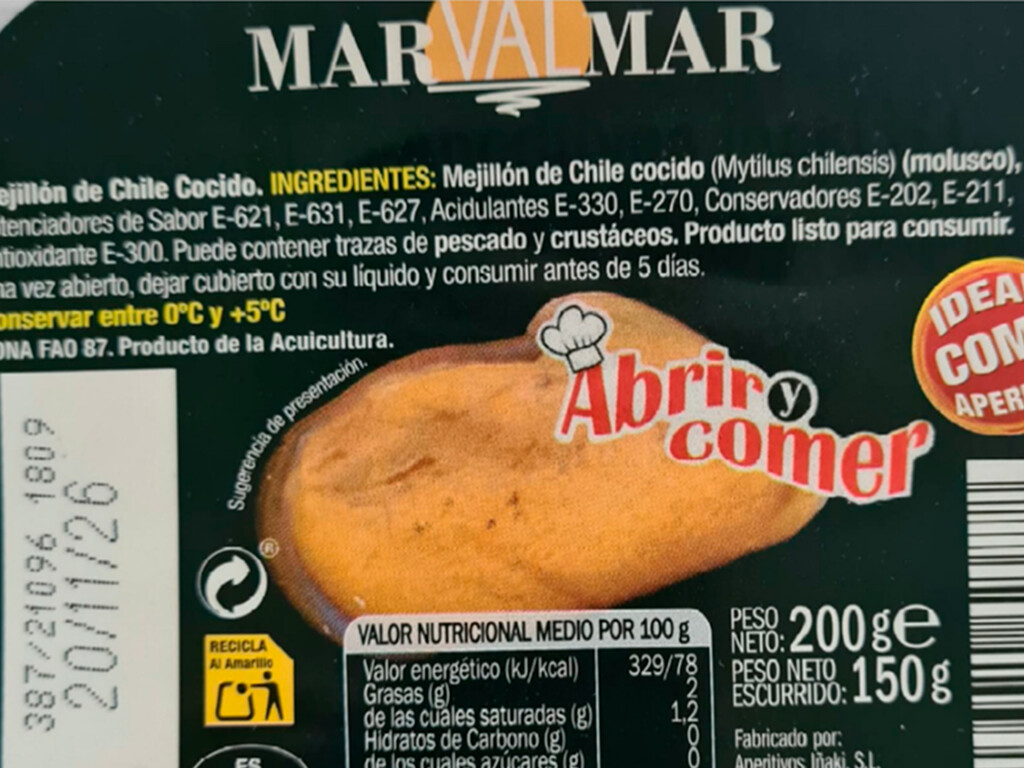 Alerta alimentaria por Listeria en mejillones cocidos: si los tienes en casa, no te los comas