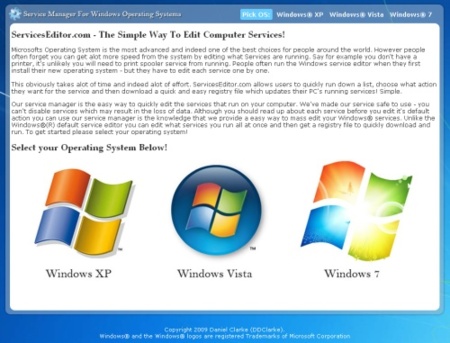 Devuelve los valores por defecto a los servicios de Windows