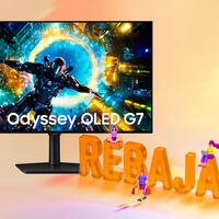 Samsung Odyssey OLED G7: ya te puedes ahorrar 250 euros estrenando uno de los mejores monitores gaming del mercado