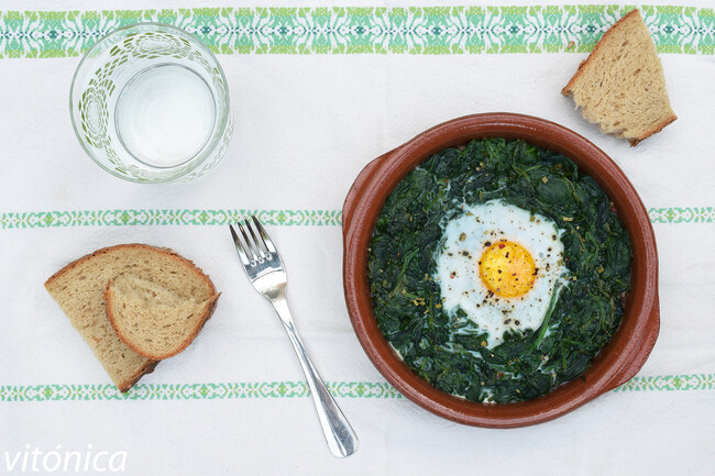 Huevosespinaca