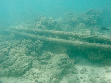 Haw 1 Submarine Telephone Cable In Hanauma Bay June 2021 4
