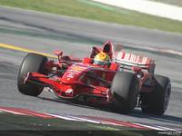 Valentino Rossi contento en su nuevo test sobre un Fórmula 1