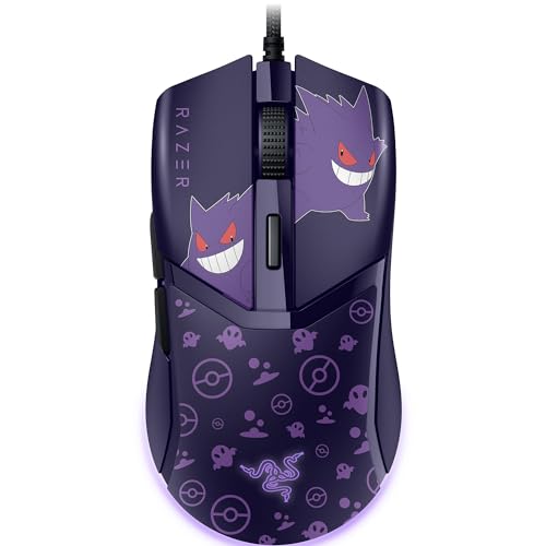 Razer Cobra Ratón de Juego con Cable: 58g Ligero - Pokémon Gengar