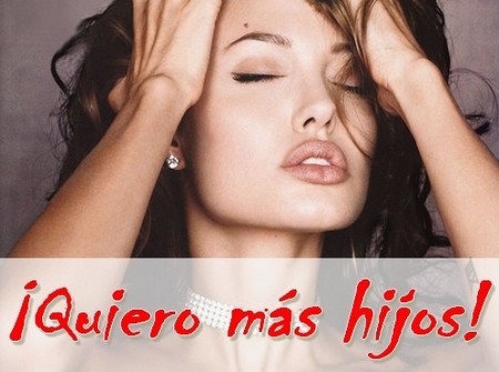 Angelina no tendrá más niños por el momento