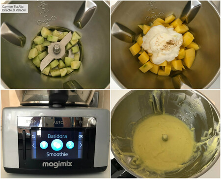 Elboracion Gazpacho De Mango