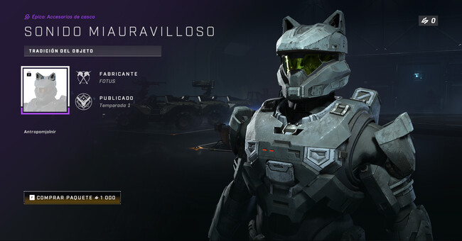 Halo Infinite Orejas Gato