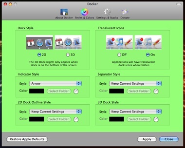 Docker: otra aplicación para personalizar el dock