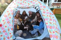 Red de jardines privados donde puedes acampar