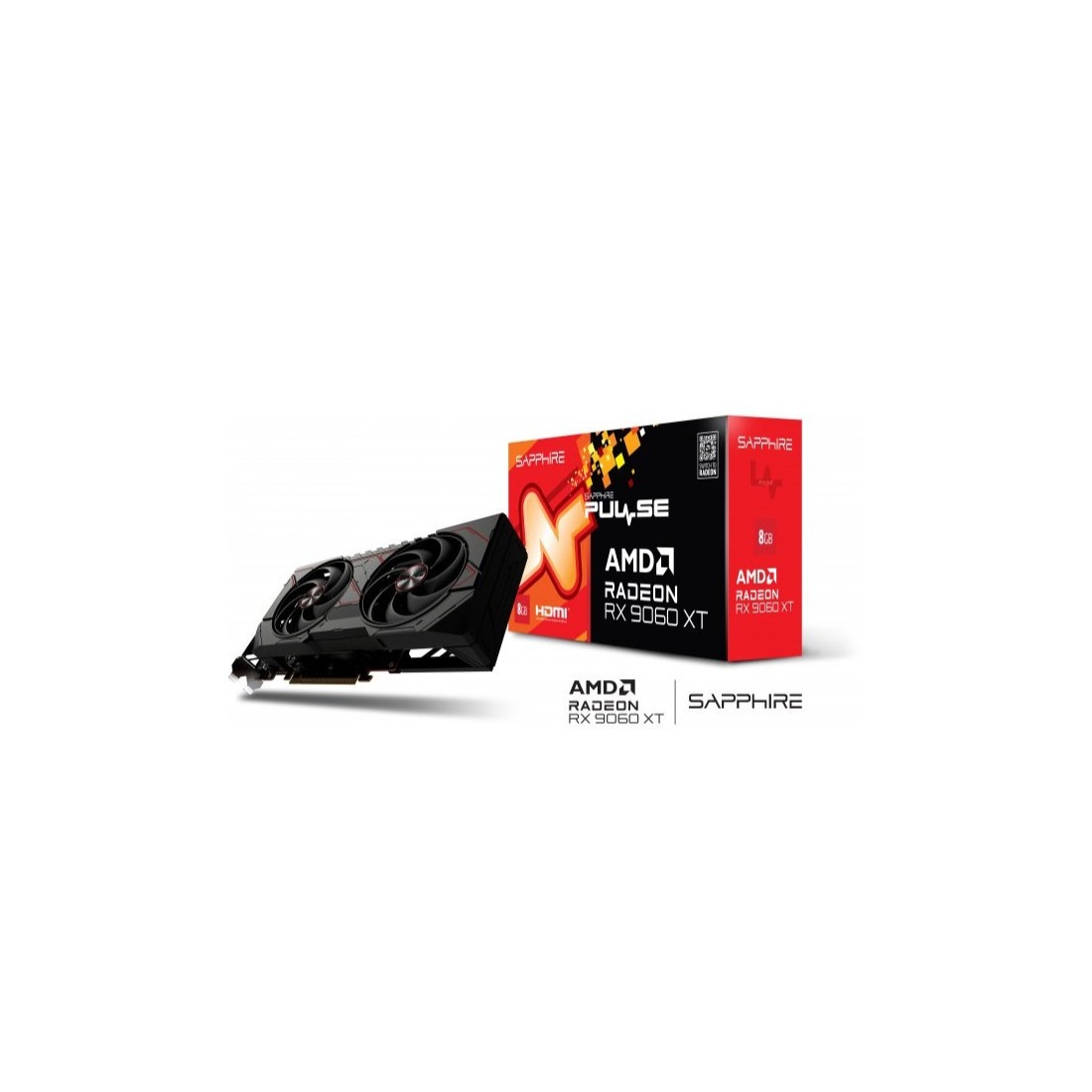 Sapphire Press AMD RADEON RX 9060 XT GAMING OC 8GB GDDR6 - Graphics Card