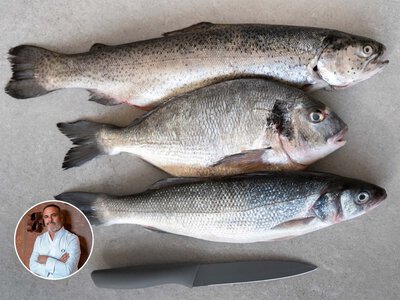 Este es el truco de Ángel León para desescamar en casa cualquier pescado sin complicarse la vida: "Me lo enseñó un marinero" 