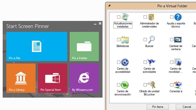 Añade mosaicos de archivos de cualquier tipo en Windows 8 con Start Screen Pinner