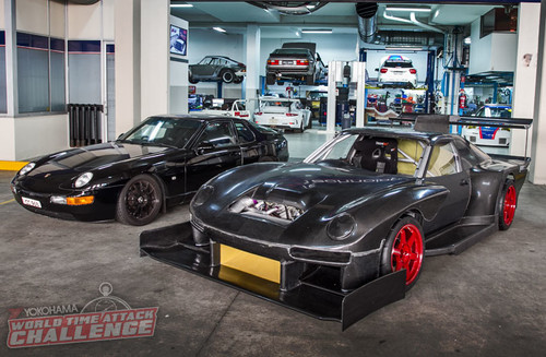 Aunque no te lo creas, en algún momento esta bestia descomunal fue un Porsche 968