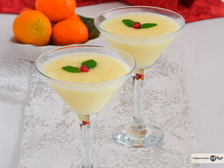 Sorbete de mandarina: receta fácil y refrescante, ideal para las cenas de Navidad