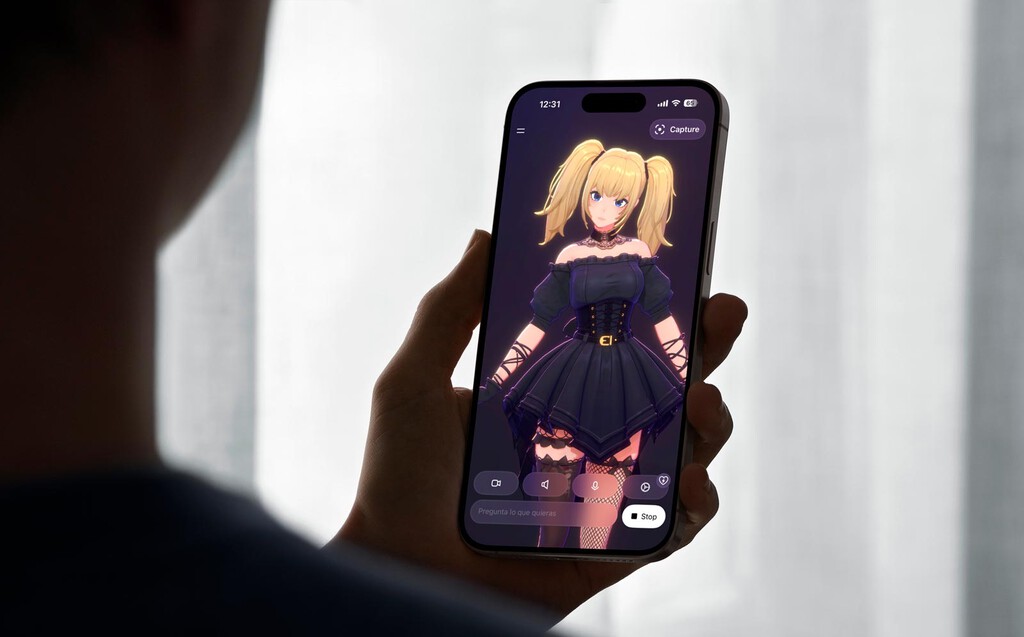 La novia virtual de Elon Musk ya ha llegado a la aplicación de Grok. Es lo más surrealista que he probado en años 