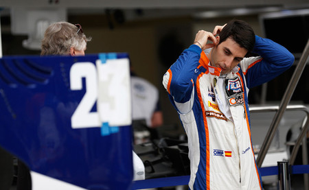 Sergio Canamasas seguirá con Trident en la GP2 toda la temporada