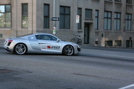 El tour canadiense del Audi R8