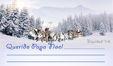 Carta para Papá Noel exclusiva de Bebés y más (Navidad'14)
