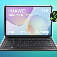 Tablet barata Huawei con 8GB de RAM y teclado físico de regalo. Puedes escribir documentos en ella 