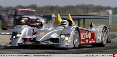 Audi R10 pole en Sebring