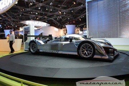 Peugeot Prologue HYmotion4 y 908 HDi híbrido en el Salón de París 2008