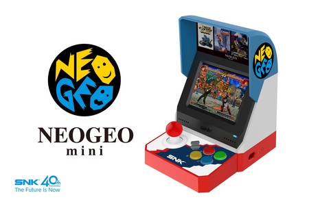 La NEOGEO mini es oficial: SNK presenta su mini arcade con 40 títulos clásicos y pantalla de 3,5 pulgadas