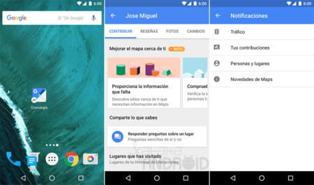 Google Maps 9.37: organización de los ajustes, acceso directo a la cronología y más novedades