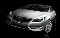 Primeras fotos del reemplazo del Kia Opirus