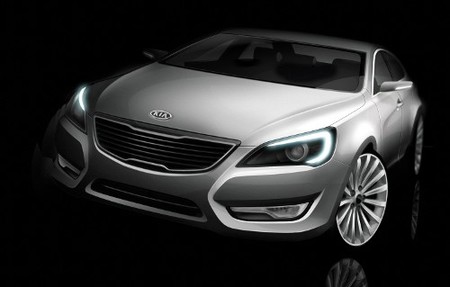 Primeras fotos del reemplazo del Kia Opirus