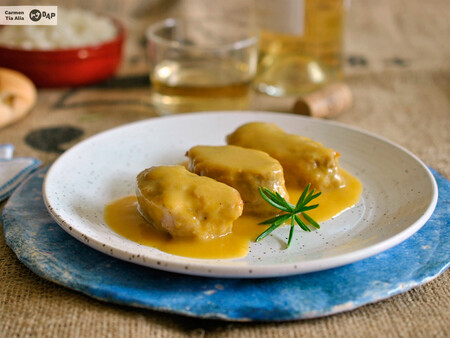 Medallones de solomillo de cerdo con salsa de naranja